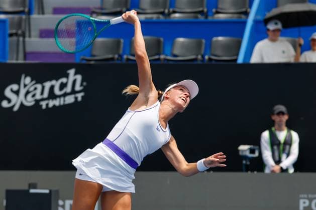 WTA, Tennis Damen GUADALAJARA OPEN 2026 WTA GUADALAJARA OPEN 2026 MAGDALENA FRECH VS CAROLINE DOLHIDE 16092026 GUADALAJARA, JALISCO. Action photo of Magdalena Frech of Poland, during a match of the WTA Guadalajara Open 2026, held at the Centro Panamericano de Tenis of Guadalajara, Jalisco, Mexico. Foto de accion de Magdalena Frech de Polonia, durante juego del WTA Guadalajara Open 2026 celebrado en el Centro Panamericano de Tenis de Guadalajara, Jalisco, Mexico PHOTO BY IMAGENSHOP AGENCIA FOTOGRAFICA GUADALAJARA JALISCO MEXICO Copyright: xIMAGENSHOPxAGENCIAxFOTOGRAFICAx