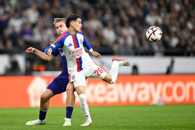RSC Anderlecht v Olympique Lyon - UEFA Europa League ANDERLECHT, BELGIUM - SEPTEMBER 16 : Boudache Kail forward of Olympique Lyonnais in action during the UEFA Europa League 2026 27 League Phase MD1 match between RSC Anderlecht and Olympique Lyon on September 16, 2026 in Anderlecht, Belgium, 16 09 2026 Anderlecht Belgium  Copyright: xNicoxVereeckenx