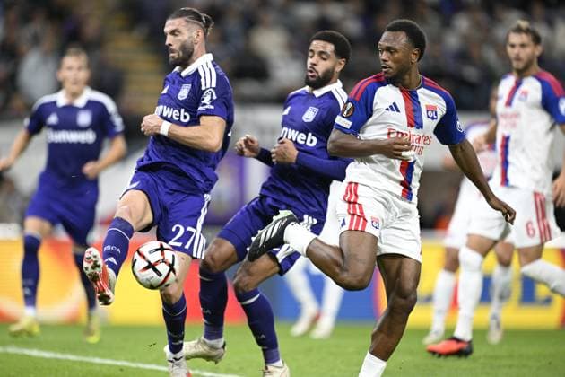 RSC Anderlecht v Olympique Lyon - UEFA Europa League ANDERLECHT, BELGIUM - SEPTEMBER 16 : Openda Lois forward of Olympique Lyonnais in action during the UEFA Europa League 2026 27 League Phase MD1 match between RSC Anderlecht and Olympique Lyon on September 16, 2026 in Anderlecht, Belgium, 16 09 2026 Anderlecht Belgium  Copyright: xNicoxVereeckenx