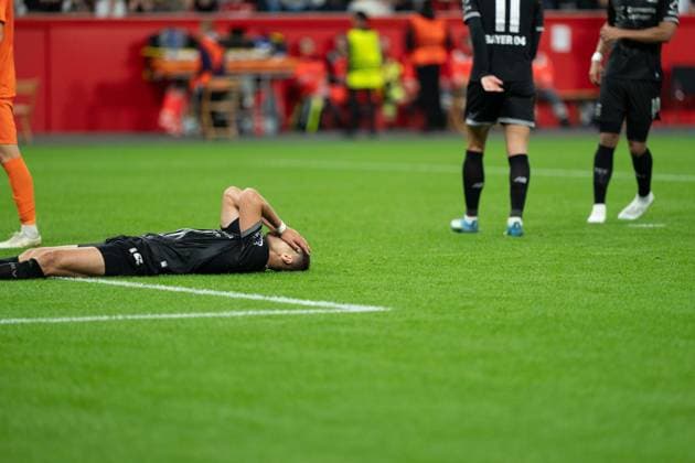 20260916_B04_CEL_UEL_MD1 14 Patrik Schick of Bayer 04 Leverkusen and NK Celje in action during the UEFA Europa League league phase match at BayArena on September 16, 2026 in Leverkusen, Germany. Leverkusen BayArena North Rhine-Westphalia Germany Copyright: xTaiseixIwamotox