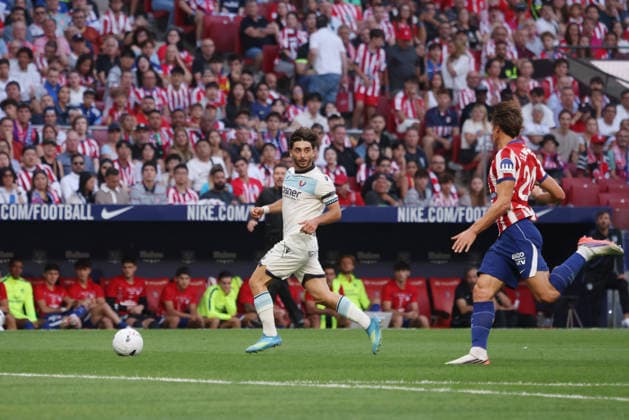 ESP: LaLiga EA Sports Atletico de Madrid v Osasuna Raul Moro of Osasuna during LaLiga EA Sports between Atletico de Madrid v Osasuna played at Riyadh Air Metropolitano Stadium in Madrid on September 16, 2026 in Spain Spain Futbol Copyright: xAgenciaxLOFx