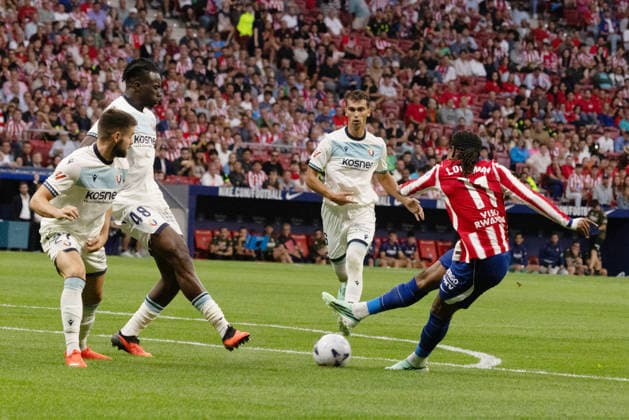 ESP: LaLiga EA Sports Atletico de Madrid v Osasuna Ademola Lookman of Atletico de Madrid during LaLiga EA Sports between Atletico de Madrid v Osasuna played at Riyadh Air Metropolitano Stadium in Madrid on September 16, 2026 in Spain Spain Futbol Copyright: xAgenciaxLOFx
