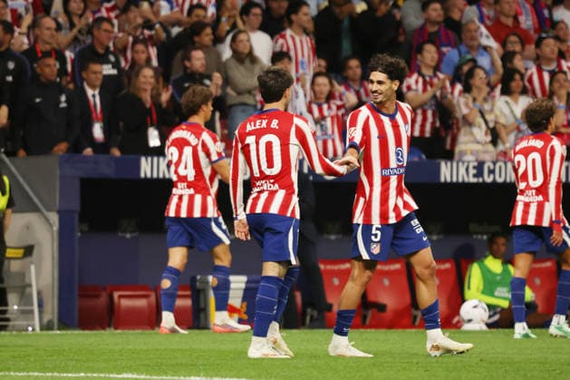 ESP: LaLiga EA Sports Atletico de Madrid v Osasuna Alex Baena of Atletico de Madrid scores goal and celebrates during LaLiga EA Sports between Atletico de Madrid v Osasuna played at Riyadh Air Metropolitano Stadium in Madrid on September 16, 2026 in Spain Spain Futbol Copyright: xAgenciaxLOFx