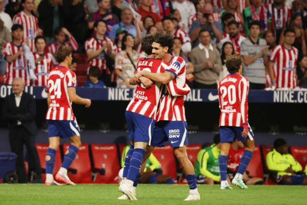 ESP: LaLiga EA Sports Atletico de Madrid v Osasuna Alex Baena of Atletico de Madrid scores goal and celebrates during LaLiga EA Sports between Atletico de Madrid v Osasuna played at Riyadh Air Metropolitano Stadium in Madrid on September 16, 2026 in Spain Spain Futbol Copyright: xAgenciaxLOFx