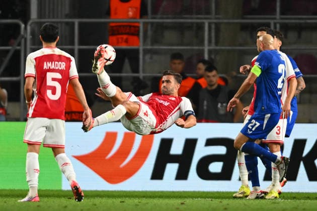 UEFA Europa League: Hapoel Beer-Sheva FC and GNK Dinamo Zagreb Miguel Vitor plays during the UEFA Europa League game between Hapoel Beer-Sheva FC and GNK Dinamo, Giulesti Stadium in Bucharest, Romania, 16 September 2026. Alex Nicodim Imago Images Copyright: xx