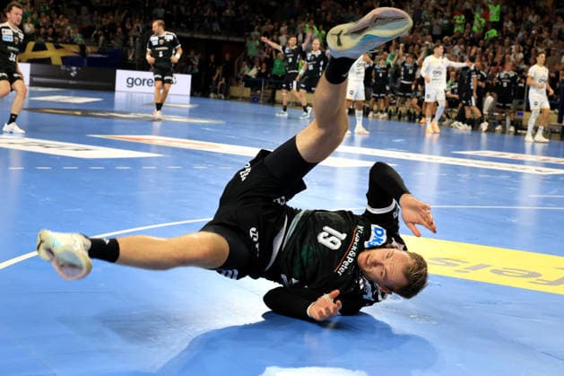 16.09.2026, GER Deutschland, Handball, EHF Champions League, 16.09.2026, Saison 2026 2027, Berlin, Fuechse Berlin vs Veszprem HC Mathias Gidsel ( Fuechse Berlin 19 ) nordphoto GmbH Engler Berlin Max-Schmeling-Halle Berlin Deutschland Copyright: xNordphotox xEnglerx