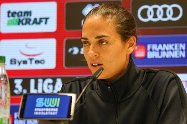 Trainer Stefan Kleineheismann (Cheftrainer TSG Hoffenheim II) bei der Pressekonferenz nach dem Spiel FC Ingolstadt 04 gegen TSG Hoffenheim II am 16.09.2026, DFB regulations prohibit any use of photographs as image sequences and or quasi-video. GER, Fussball, 3. Liga, Spieltag 6, FC Ingolstadt 04 gegen TSG Hoffenheim II, 16.09.2026, Audi Sportpark Ingolstadt Copyright: xEibner-Pressefoto OliverxSTRISCHx EP-OSH