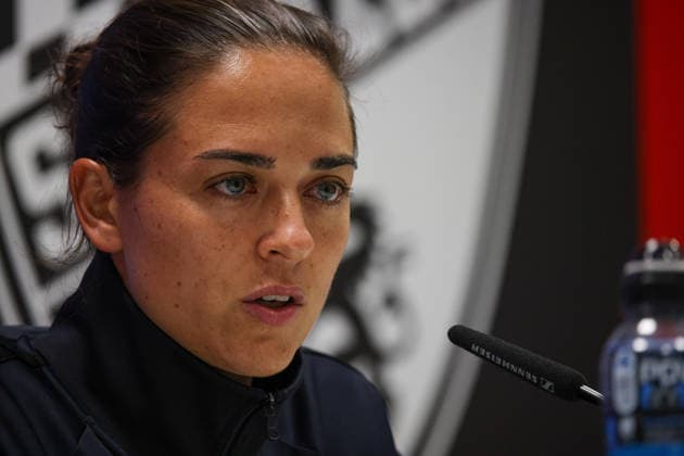 Trainer Stefan Kleineheismann (Cheftrainer TSG Hoffenheim II) bei der Pressekonferenz nach dem Spiel FC Ingolstadt 04 gegen TSG Hoffenheim II am 16.09.2026, DFB regulations prohibit any use of photographs as image sequences and or quasi-video. GER, Fussball, 3. Liga, Spieltag 6, FC Ingolstadt 04 gegen TSG Hoffenheim II, 16.09.2026, Audi Sportpark Ingolstadt Copyright: xEibner-Pressefoto OliverxSTRISCHx EP-OSH