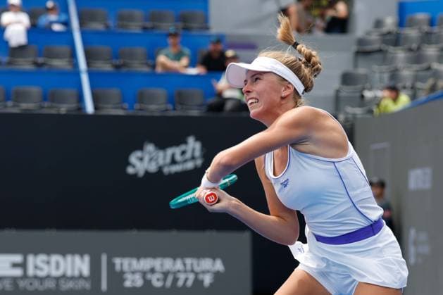 WTA, Tennis Damen GUADALAJARA OPEN 2026 WTA GUADALAJARA OPEN 2026 MAGDALENA FRECH VS CAROLINE DOLHIDE 16092026 GUADALAJARA, JALISCO. Action photo of Magdalena Frech of Poland, during a match of the WTA Guadalajara Open 2026, held at the Centro Panamericano de Tenis of Guadalajara, Jalisco, Mexico. Foto de accion de Magdalena Frech de Polonia, durante juego del WTA Guadalajara Open 2026 celebrado en el Centro Panamericano de Tenis de Guadalajara, Jalisco, Mexico PHOTO BY IMAGENSHOP AGENCIA FOTOGRAFICA GUADALAJARA JALISCO MEXICO Copyright: xIMAGENSHOPxAGENCIAxFOTOGRAFICAx
