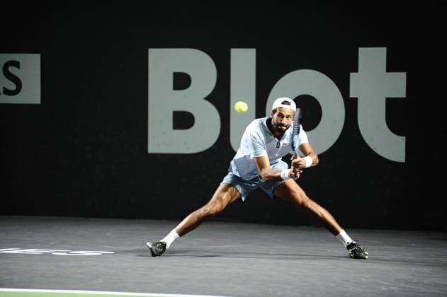 Tennis - ATP, Tennis Herren - Open Blot Rennes - 2026 Titouan DROGUET during the Open Blot Rennes 2026, ATP Challenger 100 tennis event on 16 September 2026 at Liberte Rennes, France - Photo Julien Kammerer RennesFrance  Copyright: xJulienxKammererx
