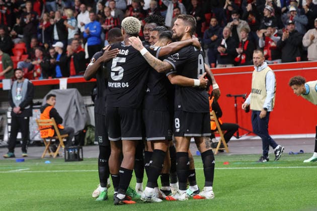 Leverkusen, Germany - 16 September: Facundo Medina of Bayer Leverkusen during the UEFA Europa League match between Bayer Leverkusen vs NK Celje at Bay Arena on 16 September 2026. Copyright: xOPAxImagesxJavadxMohammadpourx