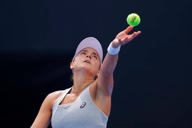 Sport Bilder des Tages #2 Guadalajara Open tennis tournament Caroline Dolehide of the US in action against Magdalena Frech of Poland during their round-of-16 Women s Singles match at the Guadalajara Open WTA, Tennis Damen 500 in Guadalajara, Jalisco, Mexico, 16 September 2026. Guadalajara Mexico  Copyright: xFRANCISCOxGUASCOx