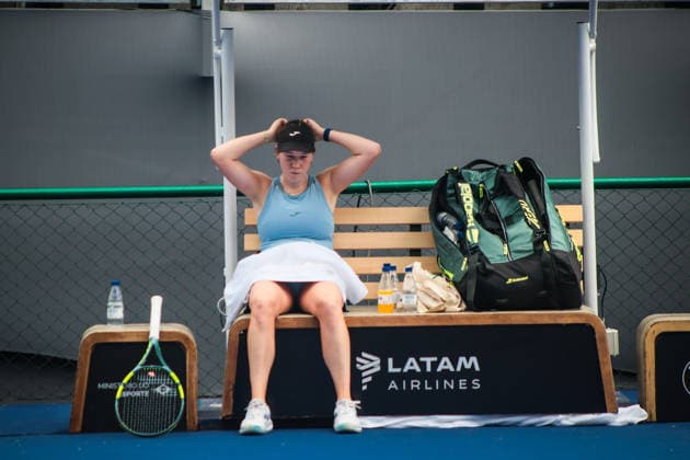 SP Open agita calendário do tênis em SP SaO PAULO, SP - 16.09.2026: SP OPEN AGITA CALENDaRIO DO TÃªNIS EM SP - The second edition of the SP Open, a WTA, Tennis Damen 250 tournament, brings together Brazilian and international tennis players between September 12 and 20, 2026, at Parque Villa-Lobos, in Sao Paulo (SP). In the photo, tennis player Dominika Salkova, from the Czech Republic, is facing Jessica Bouzas Maneiro, this Wednesday (16). (Photo: AngÃ lica Alves Fotoarena) x3017332x  AngÃ licaxAlves
