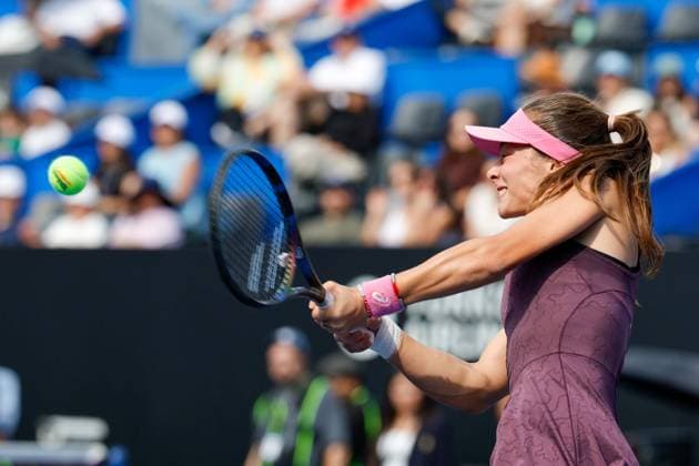 WTA, Tennis Damen GUADALAJARA OPEN 2026 WTA GUADALAJARA OPEN 2026 ZEYNEP SONMEZ VS IVA JOVIC 16092026 GUADALAJARA, JALISCO. Action photo of Zeynep Sonmez of Turkey, during a match of the WTA Guadalajara Open 2026, held at the Centro Panamericano de Tenis of Guadalajara, Jalisco, Mexico. Foto de accion de Zeynep Sonmez de Turquia, durante juego del WTA Guadalajara Open 2026 celebrado en el Centro Panamericano de Tenis de Guadalajara, Jalisco, Mexico PHOTO BY IMAGENSHOP AGENCIA FOTOGRAFICA GUADALAJARA JALISCO MEXICO Copyright: xIMAGENSHOPxAGENCIAxFOTOGRAFICAx