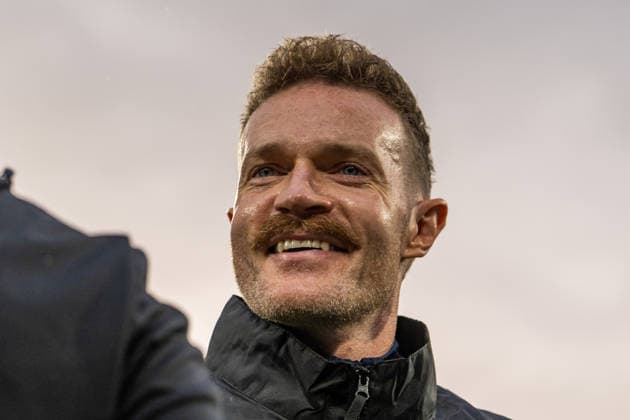 Rostock, Deutschland 16. September 2026: 3. Liga - 2026 2027 - Sp. 6 - FC Hansa Rostock gegen VfB Stuttgart II Im Bild: Interims - Trainer Yannic Thiel (Hansa Rostock) DFB DFL regulations prohibit any use of photographs as image sequences and or quasi-video Copyright: xFotostandx xVoelkerx