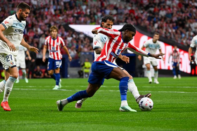 September 16, 2026, Madrid, Madrid, Spain: Atletico Madrid s Nigerian forward Ademola Lookman during the Spanish league football match between Club Atletico de Madrid and CA Osasuna at Riyadh Air Metropolitano in Madrid, Spain, on September 16, 2026. Spanish League Football Match Between Club Atletico De Madrid And CA Osasuna At Riyadh Air Metropolitano In Madrid, On September 16, 2026.  - ZUMAd308 20260916_zsp_d308_026 Copyright: xJuanxCarlosxLucasx