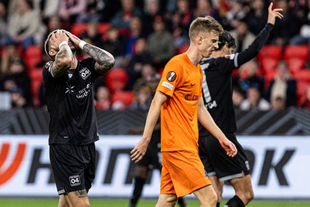 UEFA Europa League: Bayer 04 Leverkusen - NK Celje; 16.09.2026 Aleix Garcia (Bayer 04 Leverkusen, 24) emotionell reagiert auf Torchance. UEFA Europa League 1. Spieltag: Bayer 04 Leverkusen - NK Celje; BayArena, Leverkusen; 16.09.2026 Copyright: xBEAUTIFULxSPORTS Buriakovx