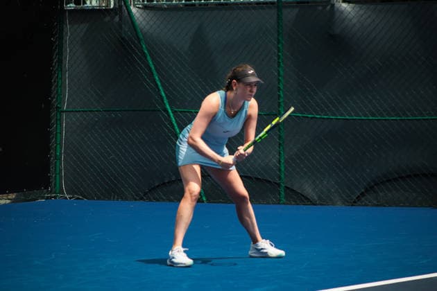 SP Open agita calendário do tênis em SP SaO PAULO, SP - 16.09.2026: SP OPEN AGITA CALENDaRIO DO TÃªNIS EM SP - The second edition of the SP Open, a WTA, Tennis Damen 250 tournament, brings together Brazilian and international tennis players between September 12 and 20, 2026, at Parque Villa-Lobos, in Sao Paulo (SP). In the photo, tennis player Jessica Bouzas Maneiro, from Spain, in a match against Dominika Salkova, from the Czech Republic, this Wednesday (16). (Photo: AngÃ lica Alves Fotoarena) x3017366x  AngÃ licaxAlves
