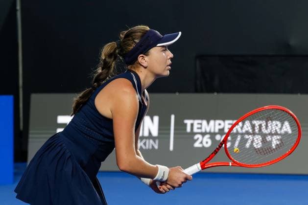 WTA, Tennis Damen GUADALAJARA OPEN 2026 WTA GUADALAJARA OPEN 2026 KAYLA DAY VS LIUDMILA SAMSONOVA 16092026 GUADALAJARA, JALISCO. Action photo of Kayla Day of the United States, during a match of the WTA Guadalajara Open 2026, held at the Centro Panamericano de Tenis of Guadalajara, Jalisco, Mexico. Foto de accion de Kayla Day de Estados Unidos, durante juego del WTA Guadalajara Open 2026 celebrado en el Centro Panamericano de Tenis de Guadalajara, Jalisco, Mexico PHOTO BY IMAGENSHOP AGENCIA FOTOGRAFICA GUADALAJARA JALISCO MEXICO Copyright: xIMAGENSHOPxAGENCIAxFOTOGRAFICAx