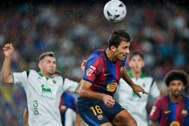 FC Barcelona, Barca v REAL RACING CLUB SPOTIFY CAMP NOU. BARCELONA Sep 16,2026 FC BARCELONA vs REAL RACING CLUB SANTANDER SEP 16 ,2026 Rodrigo (16) of FC Barcelona during the match between FC Barcelona and Real Racing Club corresponding to the sixth day of La Liga EA Sports at at Spotify Camp Nou in Barcelona, Spain. Barcelona ESP Copyright: xS.xRosx