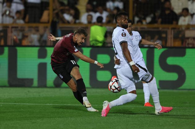Ararat-Armenia v Sparta Praha - UEFA Europa League Matej Rynes of Sparta Praha is pictured during the UEFA Europa League match at Vazgen Sargsyan Republican Stadium in Yerevan, Armenia, on September 16, 2026. Yerevan Armenia  Copyright: xGurgenxHakobyanx originalFilename:hakobyan-uefaeuro260916_npvZ6.jpg