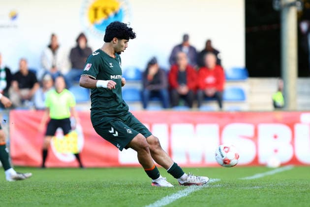 10 Darwin Soylu (SV Werder Bremen U23) Fußball I Herren I Regionalliga Nord I Saison 2026-2027 I 9. Spieltag I Eimsbütteler TV - SV Werder Bremen U23 I 16.09.2026 I Sportpark Hinschenfelde