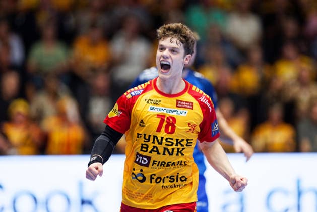 GOG v Pick Szeged, EHF Champions League Handball, Svendborg, Denmark Svendborg, Denmark. 16th, September 2026. Oli Mittun (78) of GOG seen during the EHF Champions League match between GOG and Pick Szeged at Arena Svendborg in Svendborg. Denmark, Svendborg, Arena Svendborg  Copyright: xGonzalesxPhoto LauxNielsenx