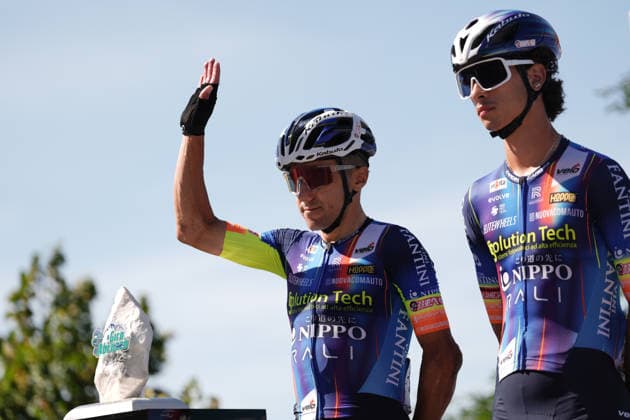 taly s Domenico Pozzovivo of Solution Tech Nippo Rali during the Giro d™Abruzzo, stage 3 from Oricola - Piana del Cavaliere to San Benedetto dei Marsi (159 km) - Abruzzo, Italy - Thursday, September 17, 2026. - cycling.  Copyright: xMassimoxPaolone LaPressex