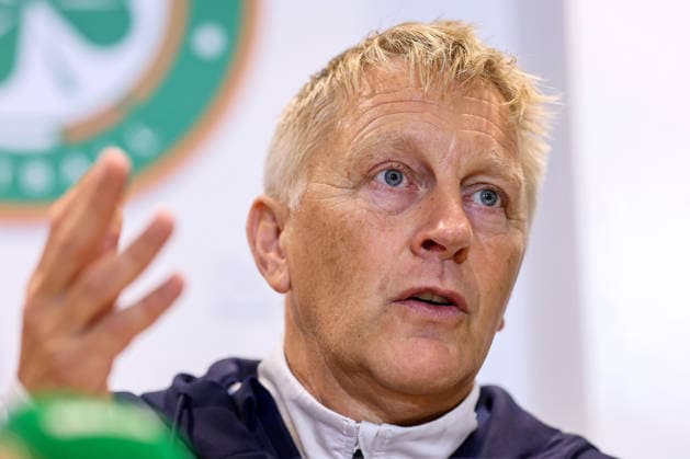 Republic of Ireland Squad Announcement, FAI HQ, Dublin 17 9 2026 Manager Heimir Hallgrimsson Heimir Hallgrimsson 17 9 2026  Copyright: xx RB1_6433