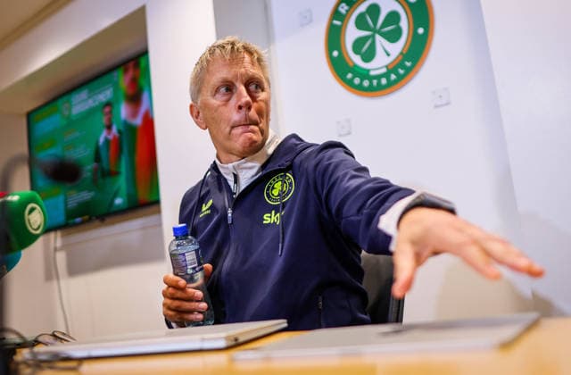 Republic of Ireland Squad Announcement, FAI HQ, Dublin 17 9 2026 Manager Heimir Hallgrimsson Heimir Hallgrimsson 17 9 2026  Copyright: xx RB2_4235