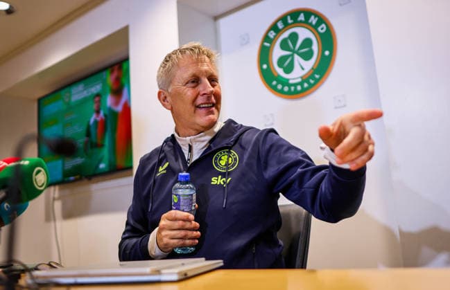 Republic of Ireland Squad Announcement, FAI HQ, Dublin 17 9 2026 Manager Heimir Hallgrimsson Heimir Hallgrimsson 17 9 2026  Copyright: xx RB2_4296