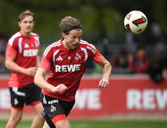 17.09.2026, xophax, Fussball 1.Bundesliga, 1.FC Koeln Training . Imad Rondic ( 1.FC Köln ) (DFL DFB REGULATIONS PROHIBIT ANY USE OF PHOTOGRAPHS as IMAGE SEQUENCES and or QUASI-VIDEO) Koeln