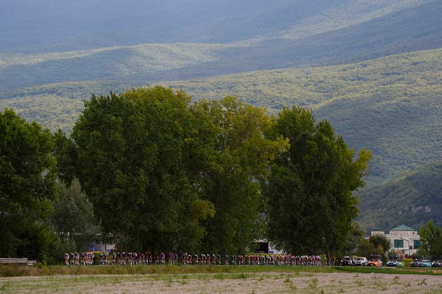 during the Giro d™Abruzzo, stage 3 from Oricola - Piana del Cavaliere to San Benedetto dei Marsi (159 km) - Abruzzo, Italy - Thursday, September 17, 2026. - cycling.  Copyright: xFabioxFerrari LaPressex