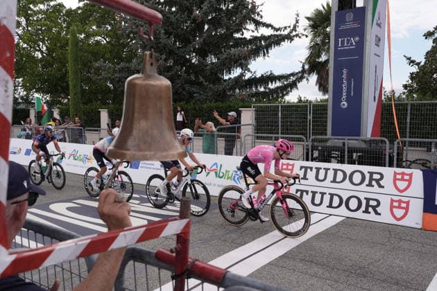 The race during the Giro d™Abruzzo, stage 3 from Oricola - Piana del Cavaliere to San Benedetto dei Marsi (159 km) - Abruzzo, Italy - Thursday, September 17, 2026. - cycling.  Copyright: xMassimoxPaolone LaPressex