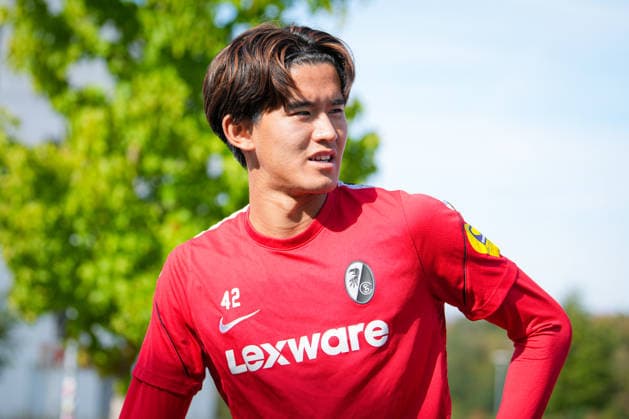 Fussball, Bundesliga, Herren, Training SC Freiburg - Europa-Park-Stadion, Europa Park Stadion,: Keisuke Goto (SC Freiburg, 42) Freiburg Europa Park Stadion Baden-Württemberg Deutschland Copyright: xFINLEYxMÖRCHx