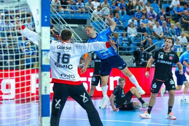 PLOCK 17.09.2026 MECZ 2. KOLEJKA LIGA MISTRZOW PILKA RECZNA MEZCZYZN SEZON 2026 2027 ORLEN WISLA PLOCK --- MEN HANDBALL EHF CHAMPIONS LEAGUE SEASON 2026 2027 MATCH IN PLOCK: ORLEN WISLA PLOCK - MT MELSUNGEN MICHAL DASZEK FOT. ANNA KLEPACZKO FOTOPYK NEWSPIX.PL --- newspix.pl 