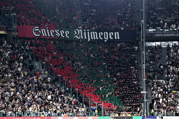 Cm Torino 117 09 2026 - Europa League Juventus-NEC Nijmegen foto Cristiano Mazzi Image nella foto: tifosi NEC 