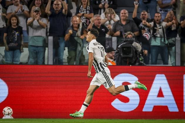 TURIN , 17-09-2026 , Allianz Stadium , season 2026 2027 , Europa League phase , match between Juventus and NEC Nijmegen , picture shows Juventus player Kerim Alajbegovic scores the 2-0 Juventus - NEC  x207186893x Copyright: