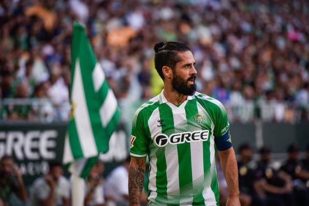 ESP: LaLiga EA Sports Real Betis v Getafe CF Francisco Roman Alarcon Isco of Real Betis during LaLiga EA Sports match between Real Betis v Getafe CF played at La Cartuja Stadium, Seville on September 17 2026 in Spain Spain Soccer Copyright: xAgenciaxLOFx