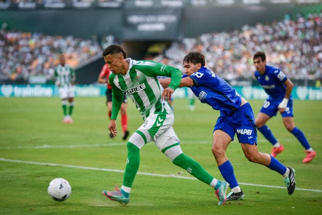 ESP: LaLiga EA Sports Real Betis v Getafe CF Nelson Alexander Deossa Suarez of Real Betis during LaLiga EA Sports match between Real Betis v Getafe CF played at La Cartuja Stadium, Seville on September 17 2026 in Spain Spain Soccer Copyright: xAgenciaxLOFx