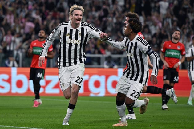 Cm Torino 117 09 2026 - Europa League Juventus-NEC Nijmegen foto Cristiano Mazzi Image nella foto: esultanza gol Nick Woltemade 
