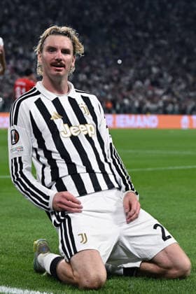 Cm Torino 117 09 2026 - Europa League Juventus-NEC Nijmegen foto Cristiano Mazzi Image nella foto: esultanza gol Nick Woltemade 