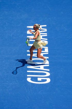 WTA, Tennis Damen GUADALAJARA OPEN 2026 WTA GUADALAJARA OPEN 2026 CRISTINA BUCSA VS SARA BEJLEK 17092026 GUADALAJARA, JALISCO. Action photo of Sara Bejlek of the Czech Republic, during a match of the WTA Guadalajara Open 2026, held at the Centro Panamericano de Tenis of Guadalajara, Jalisco, Mexico. Foto de accion de Sara Bejlek de Chequia, durante juego del WTA Guadalajara Open 2026 celebrado en el Centro Panamericano de Tenis de Guadalajara, Jalisco, Mexico PHOTO BY IMAGENSHOP AGENCIA FOTOGRAFICA GUADALAJARA JALISCO MEXICO Copyright: xIMAGENSHOPxAGENCIAxFOTOGRAFICAx
