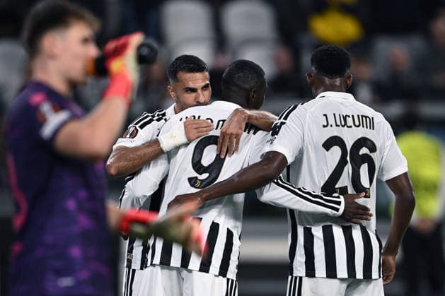 Cm Torino 117 09 2026 - Europa League Juventus-NEC Nijmegen foto Cristiano Mazzi Image nella foto: esultanza gol Zeki Celik 