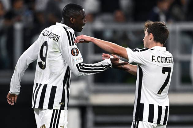 Cm Torino 117 09 2026 - Europa League Juventus-NEC Nijmegen foto Cristiano Mazzi Image nella foto: esultanza gol Randal Kolo Muani 