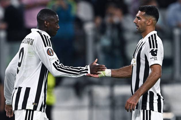 Cm Torino 117 09 2026 - Europa League Juventus-NEC Nijmegen foto Cristiano Mazzi Image nella foto: esultanza gol Randal Kolo Muani 