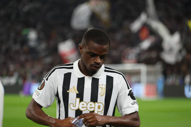 IPA88649797 - Pierre Kalulu of Juventus FC during the UEFA Europa League match between Juventus FC and NEC Nijmegen on September 17, 2026, at Allianz Stadium in Turin, Italy, as part of the 2026–27 season. Photo by Nderim KACELI  Copyright: xNderimxKaceli IPAxSportx xx IPA88649797