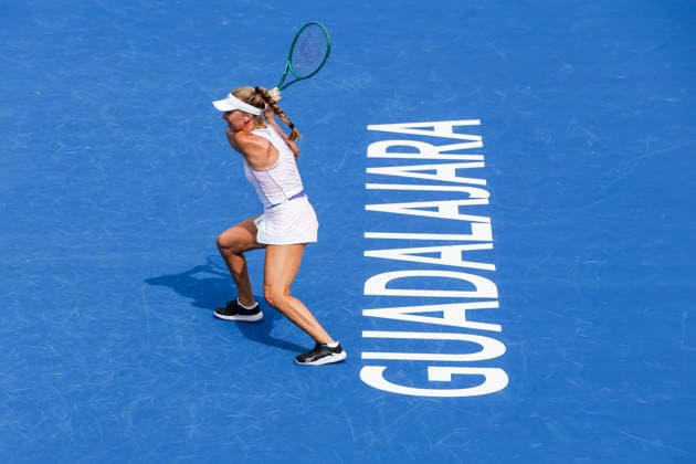 WTA, Tennis Damen GUADALAJARA OPEN 2026 WTA GUADALAJARA OPEN 2026 MAGDALENA FRECH VS IVA JOVIC 17092026 GUADALAJARA, JALISCO. Action photo of Magadalena Frech of Poland, during a match of the WTA Guadalajara Open 2026, held at the Centro Panamericano de Tenis of Guadalajara, Jalisco, Mexico. Foto de accion de Magdalena Frech de Polonia, durante juego del WTA Guadalajara Open 2026 celebrado en el Centro Panamericano de Tenis de Guadalajara, Jalisco, Mexico PHOTO BY IMAGENSHOP AGENCIA FOTOGRAFICA GUADALAJARA JALISCO MEXICO Copyright: xIMAGENSHOPxAGENCIAxFOTOGRAFICAx