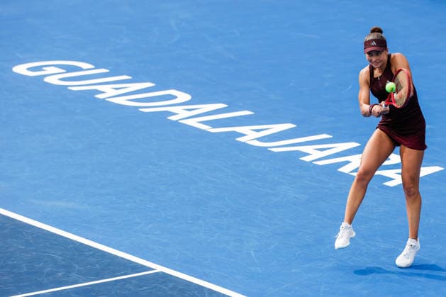 WTA, Tennis Damen GUADALAJARA OPEN 2026 WTA GUADALAJARA OPEN 2026 MAGDALENA FRECH VS IVA JOVIC 17092026 GUADALAJARA, JALISCO. Action photo of Iva Jovic of the United States, during a match of the WTA Guadalajara Open 2026, held at the Centro Panamericano de Tenis of Guadalajara, Jalisco, Mexico. Foto de accion de Iva Jovic de Estados Unidos, durante juego del WTA Guadalajara Open 2026 celebrado en el Centro Panamericano de Tenis de Guadalajara, Jalisco, Mexico PHOTO BY IMAGENSHOP AGENCIA FOTOGRAFICA GUADALAJARA JALISCO MEXICO Copyright: xIMAGENSHOPxAGENCIAxFOTOGRAFICAx