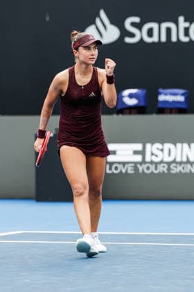 WTA, Tennis Damen GUADALAJARA OPEN 2026 WTA GUADALAJARA OPEN 2026 MAGDALENA FRECH VS IVA JOVIC 17092026 GUADALAJARA, JALISCO. Action photo of Iva Jovic of the United States, during a match of the WTA Guadalajara Open 2026, held at the Centro Panamericano de Tenis of Guadalajara, Jalisco, Mexico. Foto de accion de Iva Jovic de Estados Unidos, durante juego del WTA Guadalajara Open 2026 celebrado en el Centro Panamericano de Tenis de Guadalajara, Jalisco, Mexico PHOTO BY IMAGENSHOP AGENCIA FOTOGRAFICA GUADALAJARA JALISCO MEXICO Copyright: xIMAGENSHOPxAGENCIAxFOTOGRAFICAx